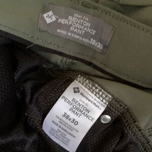 Benton Performance Dress Pants - Green